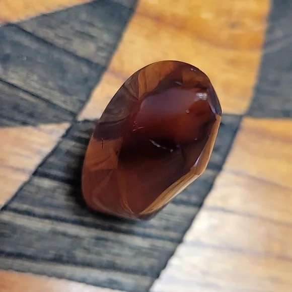 Carnelian Agate Crystal Flame - Picture 6 of 8